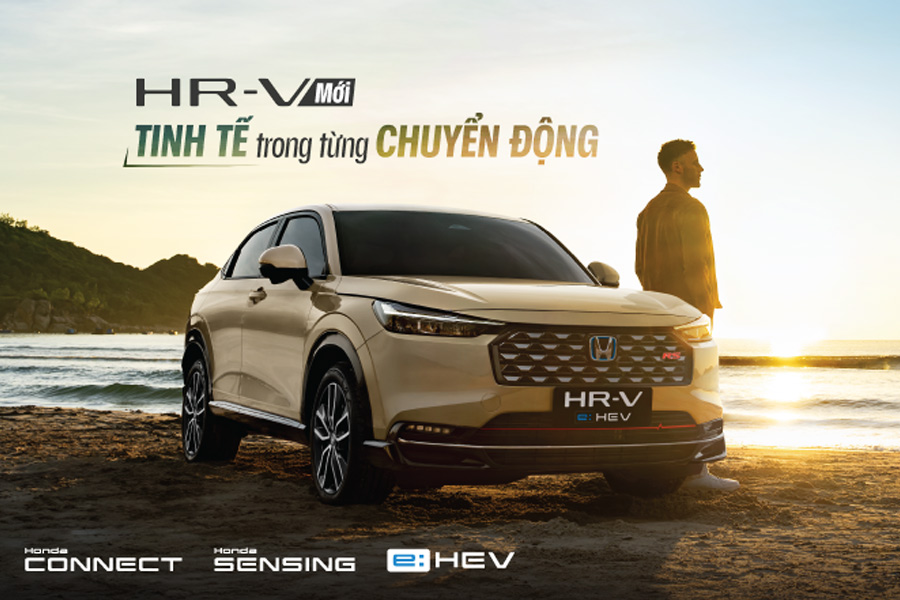 Honda HR-V động cơ hybrid thế hệ thứ 2 hoàn toàn mới