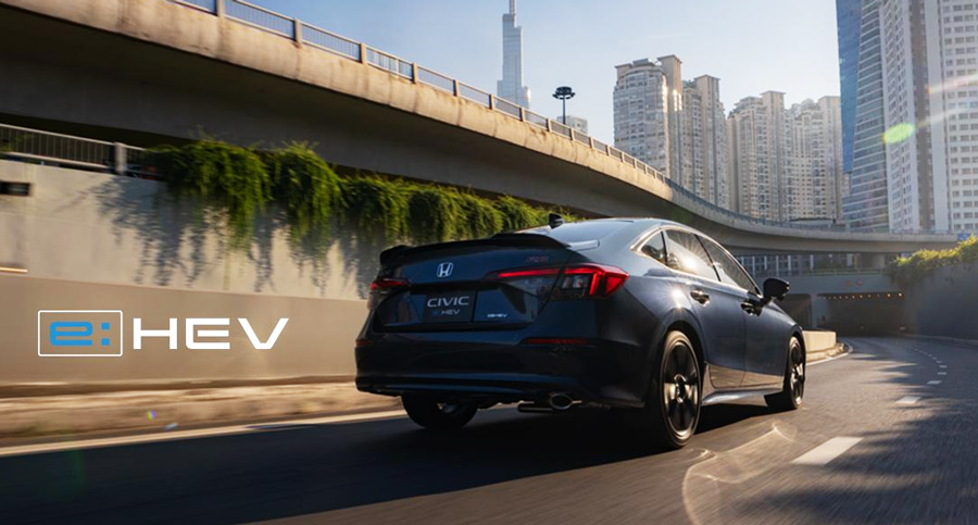 Honda Civic 2025 phiên bản RS và e:HEV RS tại An Giang