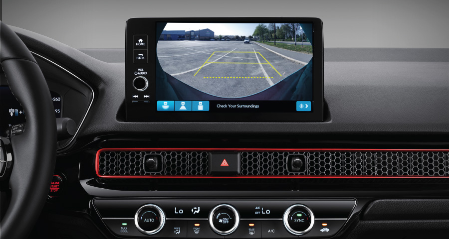 Camera lùi 3 góc Honda Civic 2025 An Giang