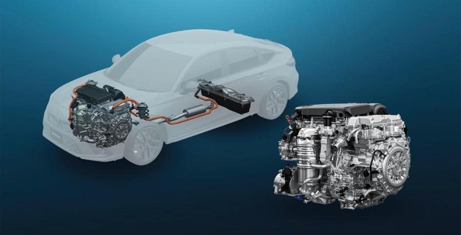 Hệ thống Hybrid 2.0L Honda Civic e:HEV RS An Giang