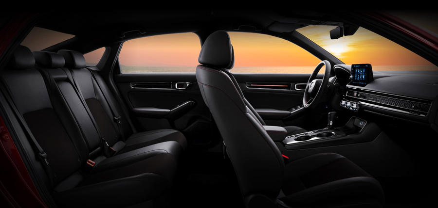 Nội thất Honda Civic 2025 tại An Giang
