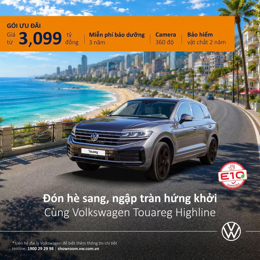 Volkswagen Việt Nam triển khai ưu đãi lớn và tư vấn về xăng E10