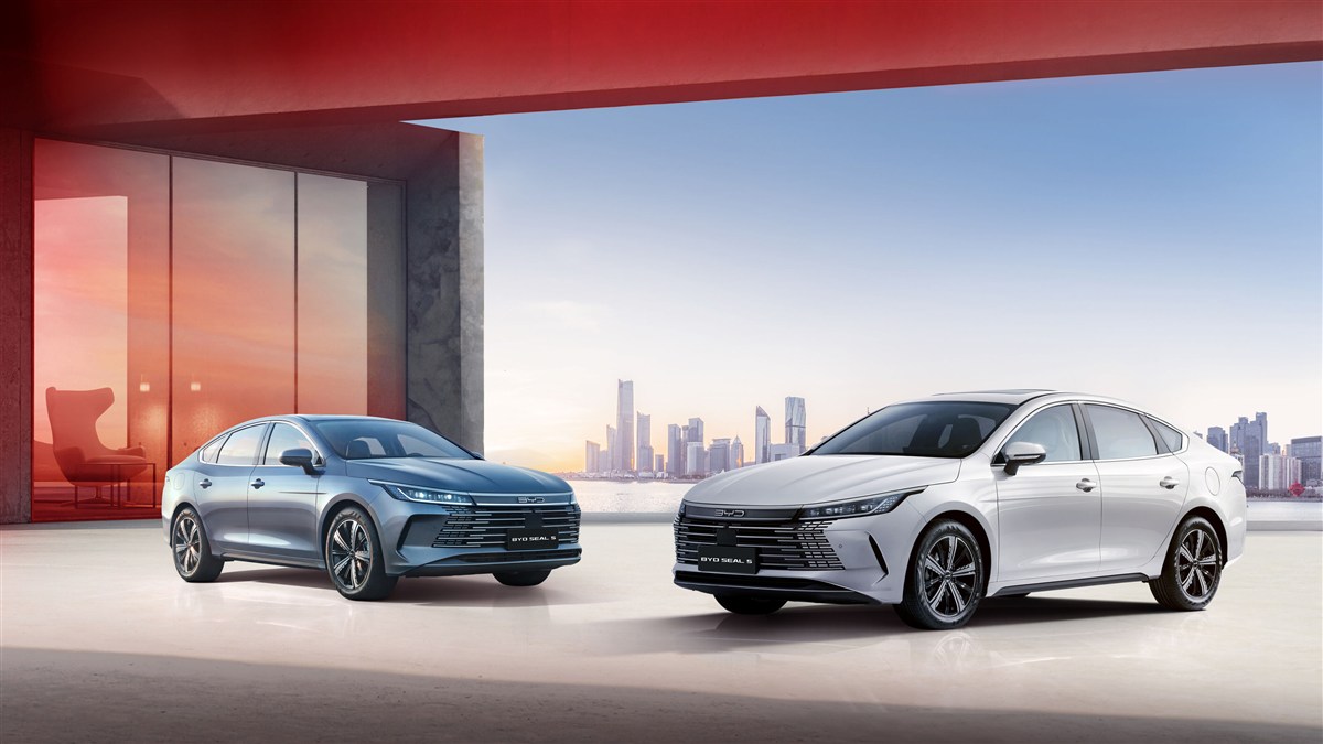BYD Seal 5 hai tùy chọn màu ngoại thất
