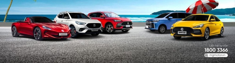 Các mẫu xe MG Motor hiện phân phối tại An Giang