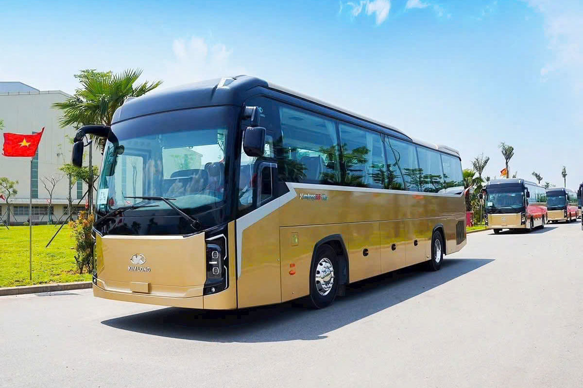 Xe khách Kim Long 99-N29 tại An Giang