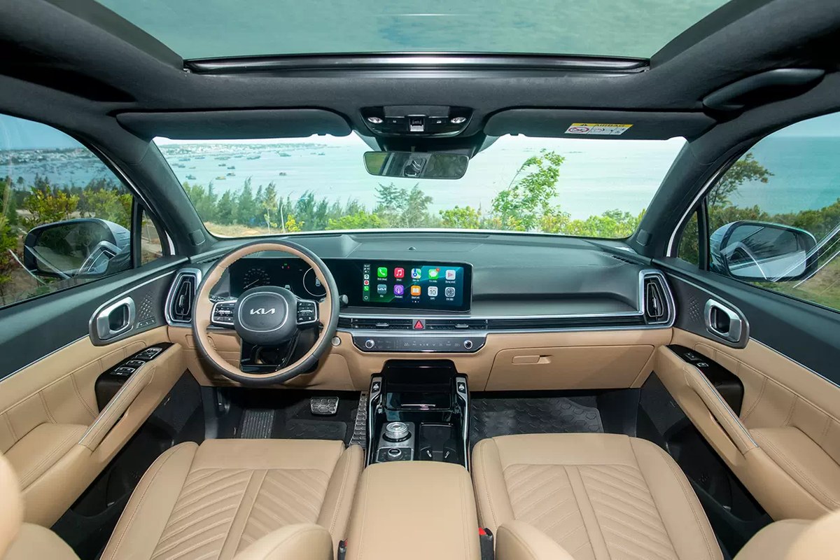 Khoang nội thất của New Sorento